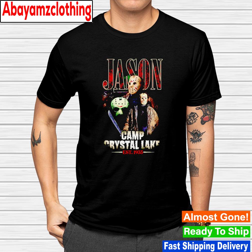 Jason Voorhees Friday The 13th Scary Movie Halloween camp crystal lake est 1935 shirt