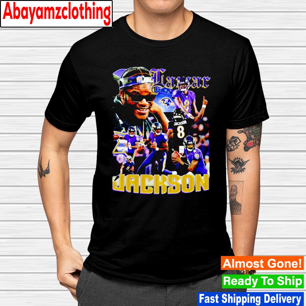 Lamar Jackson #8 Baltimore Ravens shirt