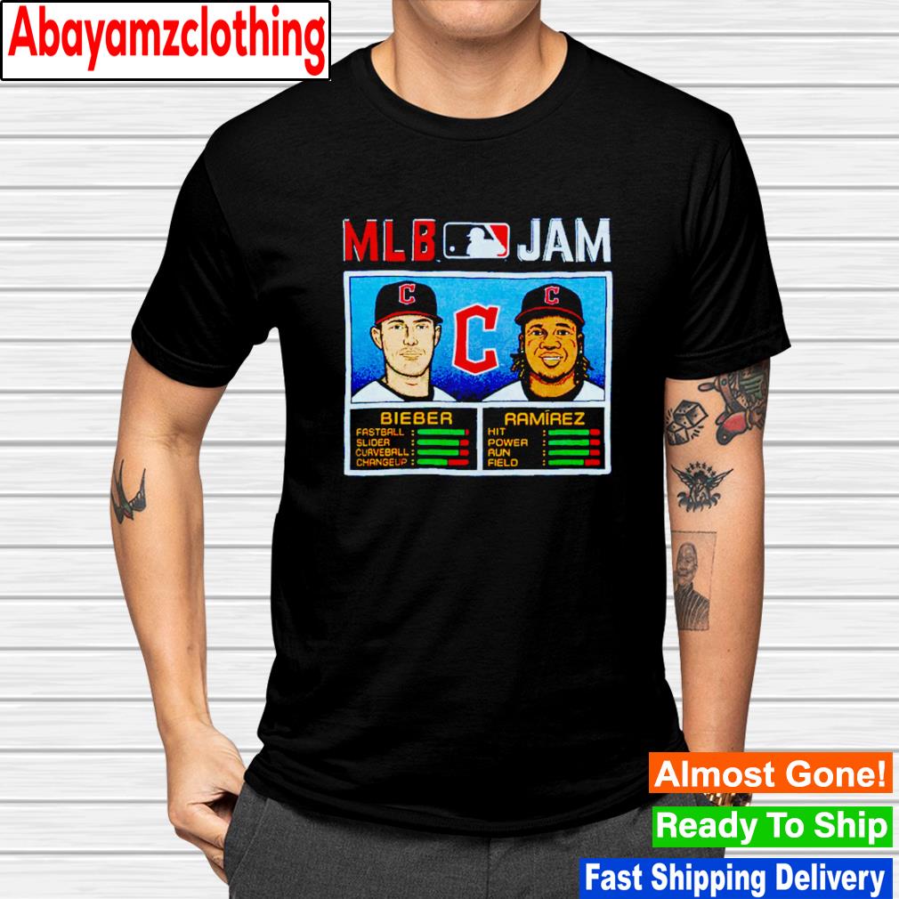MLB Jam Guardians Bieber and Ramirez shirt