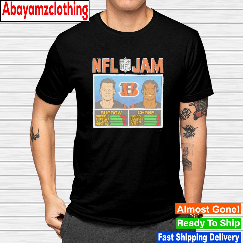 NFL Jam Bengals Burrow and Chase shirt
