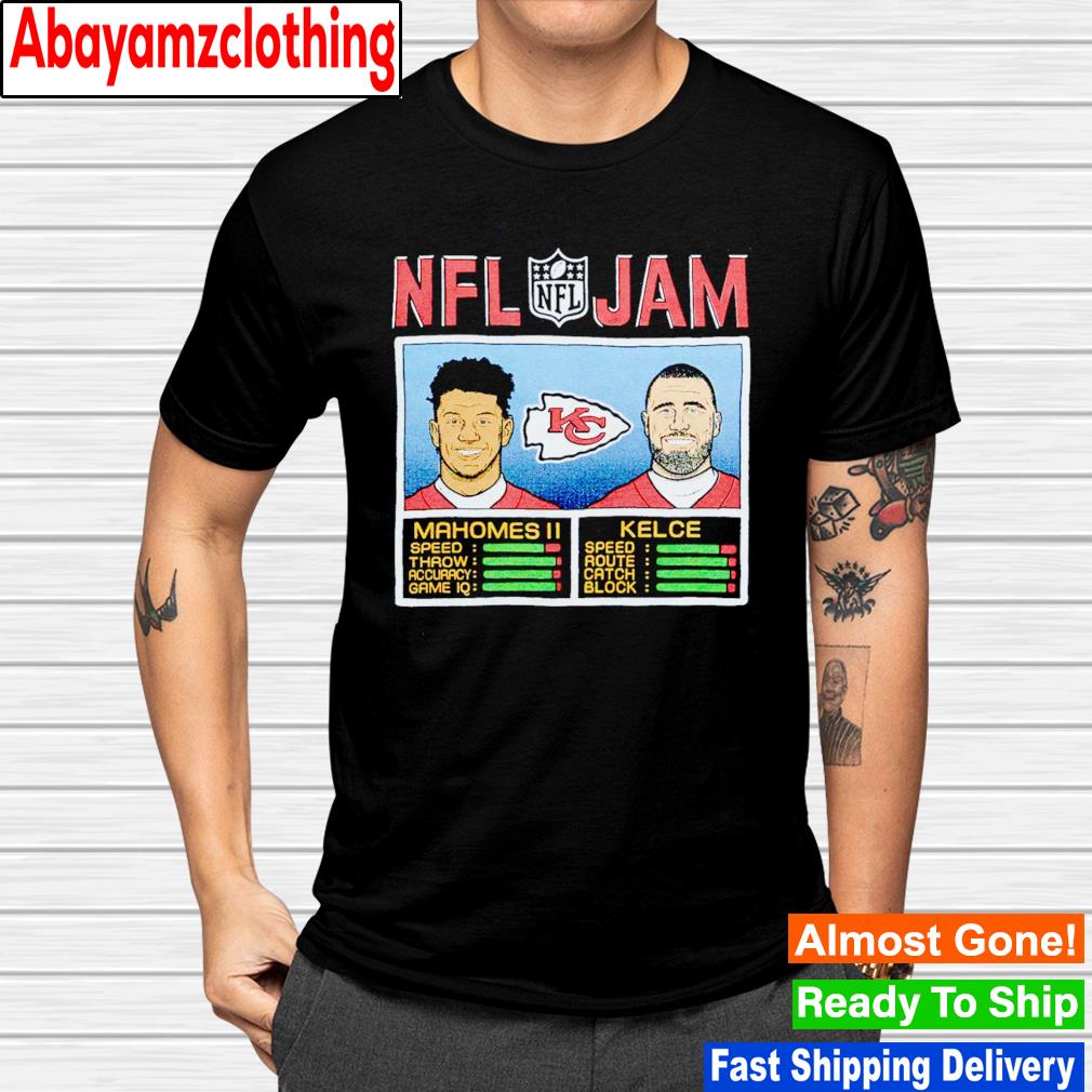 NFL Jam Chiefs Mahomes and Kelce shirt