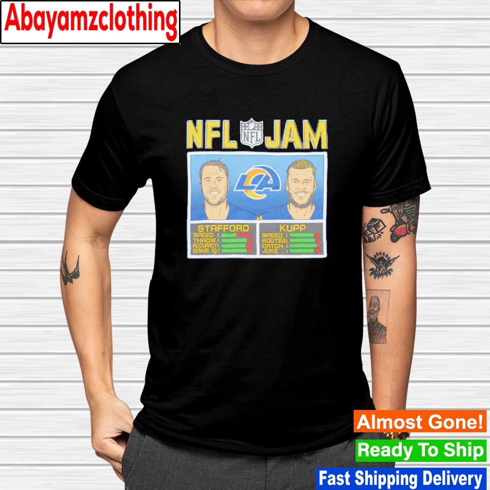 NFL Jam Rams Stafford and Kupp shirt