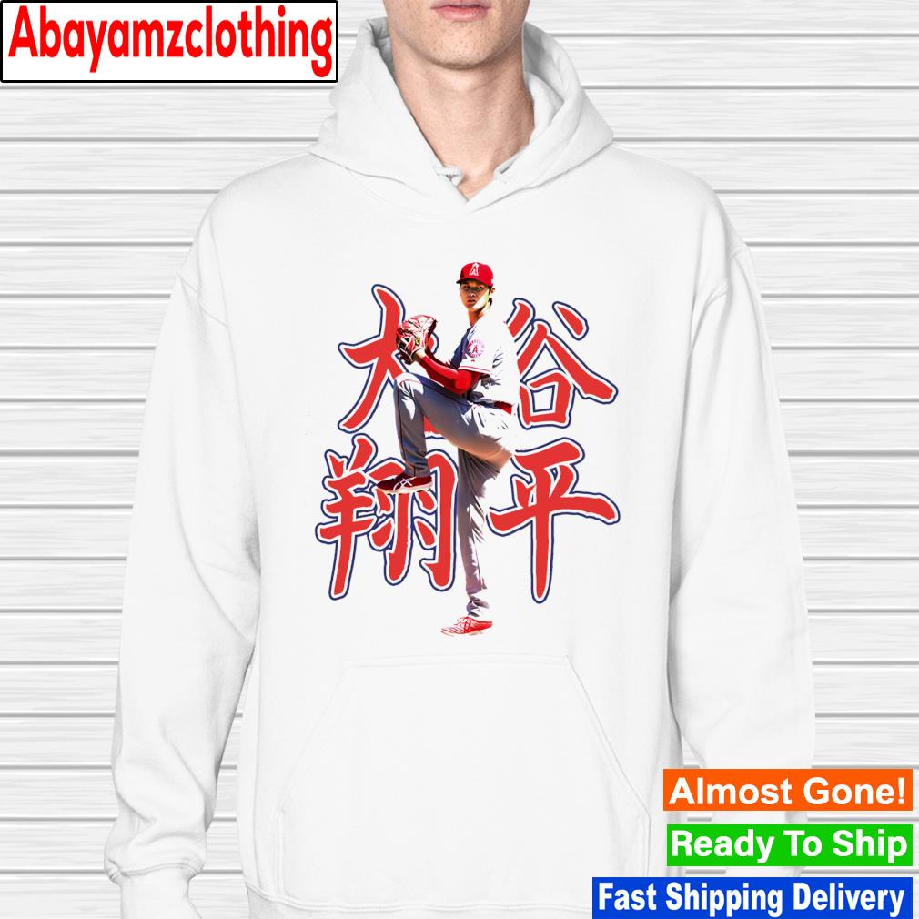Shohei Oi Ohtani Pitcher Style Los Angeles Angels s hoodie