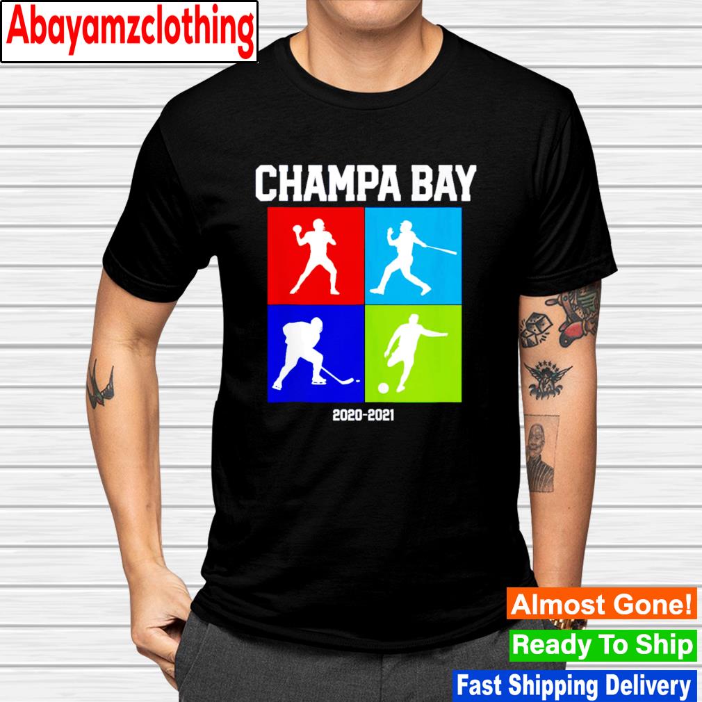 Tampa bay sports champions football baseball soccer hockey 2020-2021 shirt