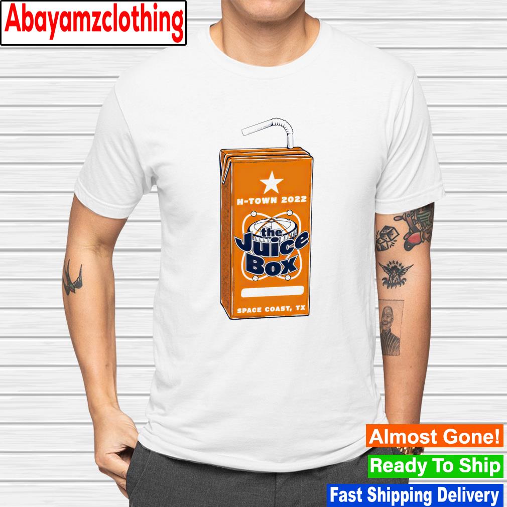 Houston Astros H-Town 2022 The Juice Box Space Coast TX shirt