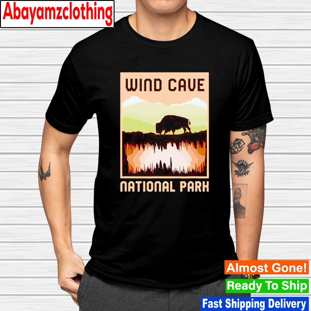 Wind cave national park south dakota vacation shirt