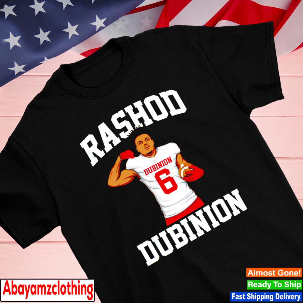 Rashod Dubinion the players trunk Arkansas Razorbacks shirt