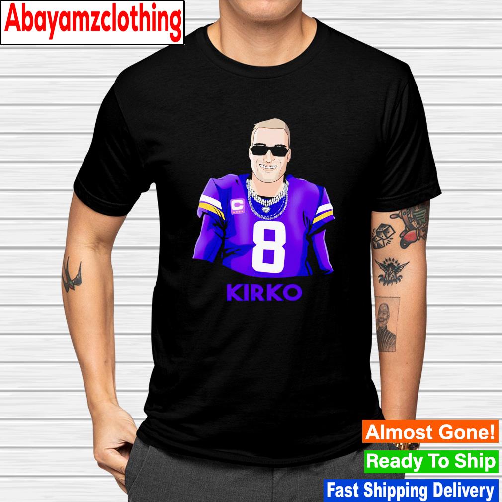 Kirk Cousins 8 Minnesota Vikings player football poster shirt, hoodie,  sweater, long sleeve and tank top