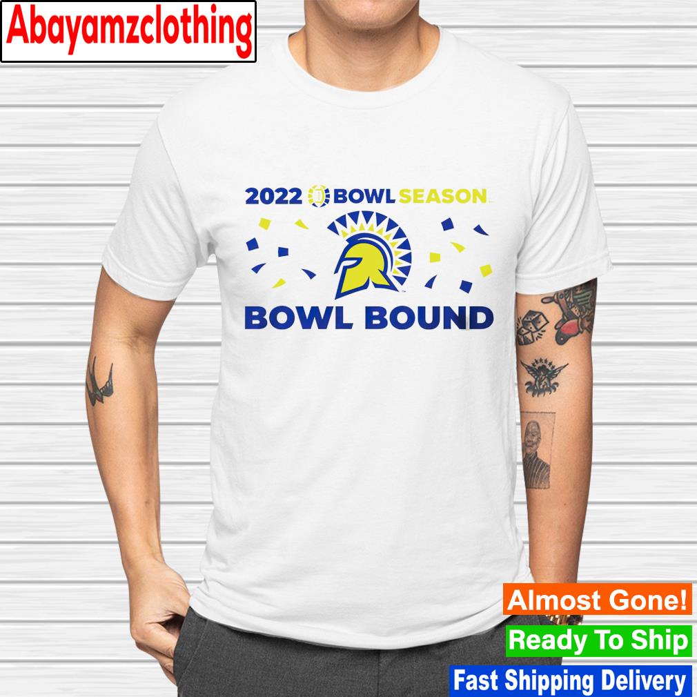 San Jose State Spartans 2022 Bowl Season Bowl Bound shirt