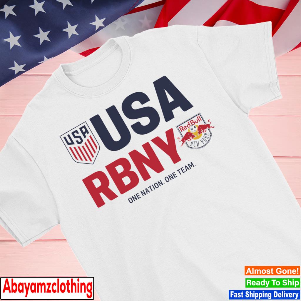 USA RBNY Red Bulls New York One Nation One Team shirt