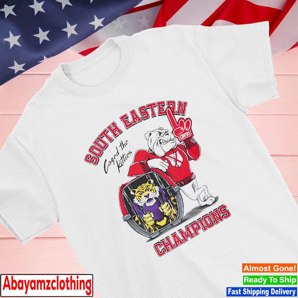 Caged The Kitties Southeastern Champions Georgia Bulldogs shirt