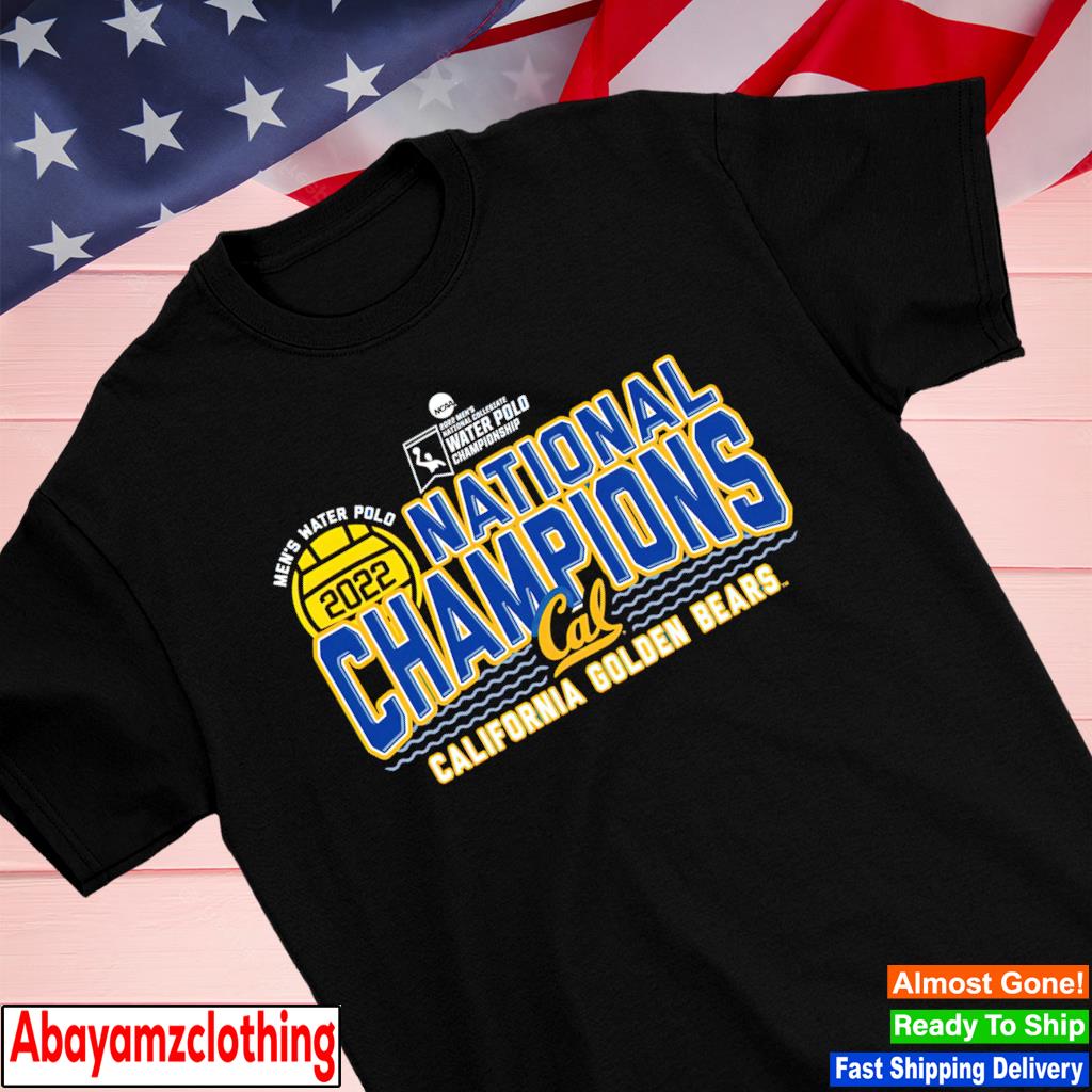 Cal Bears 2022 NCAA Men's Water Polo Champions shirt