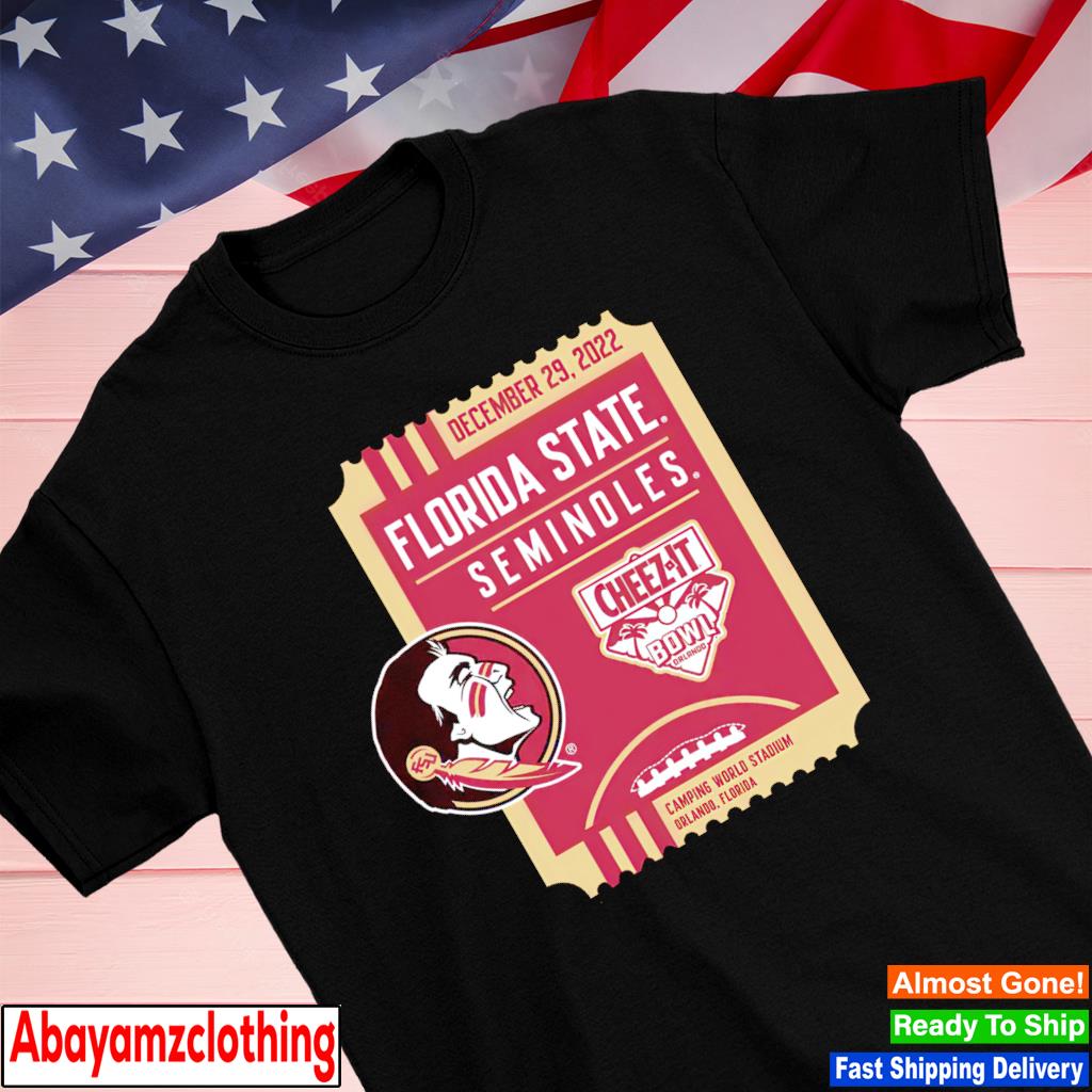 Florida State Seminoles December 29 2022 Cheez-It Bowl shirt
