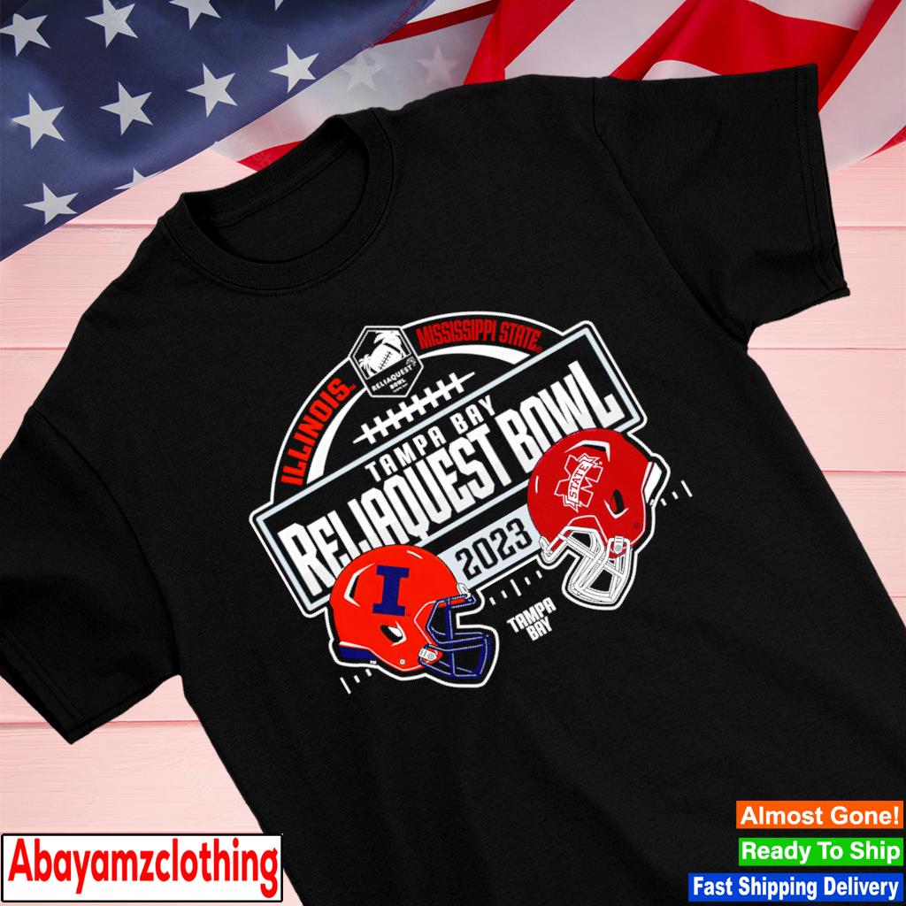 Illinois Fighting Illini vs Mississippi State Bulldogs 2023 ReliaQuest Bowl Matchup shirt