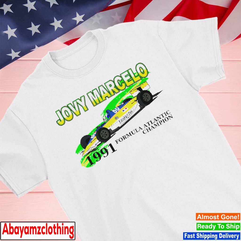 Jovy Marcelo 1992 Formula Atlantic Champion shirt