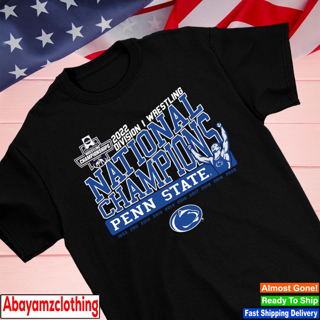Penn State Nittany Lions 2022 Division I Wrestling National Champion shirt