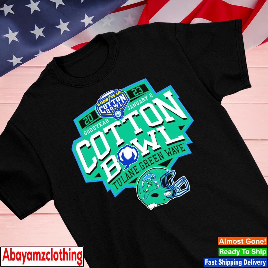 Tulane Green Wave 2023 Goodyear Cotton Bowl shirt