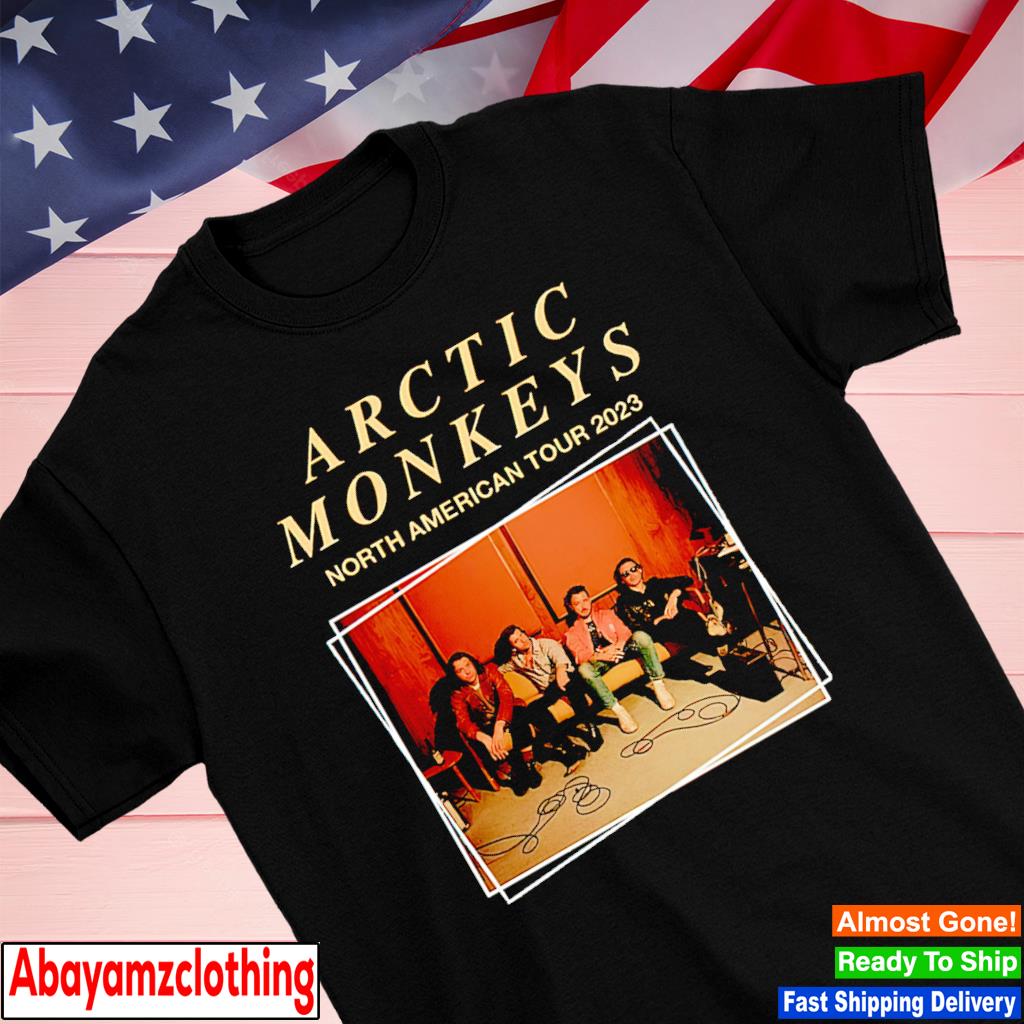 Arctic monkeys north american tour shirt