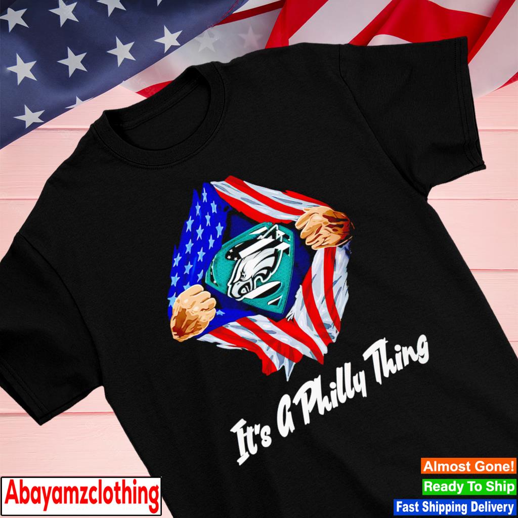 Inside me Philadelphia Eagles it's a Philly thing shirt
