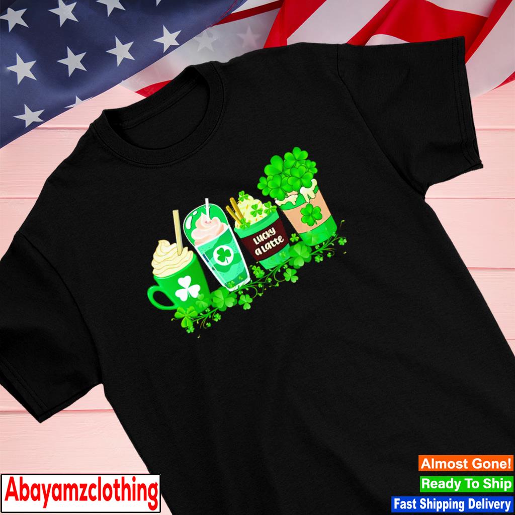 Irish Shamrock Coffee Cup St Patrick’s Day shirt