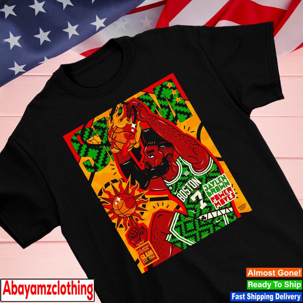 Jaylen Brown Power Moves Slam 242 shirt