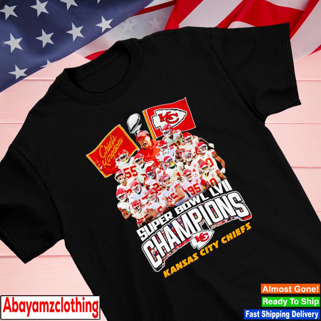 Kansas City Chiefs Super Bowl LVII 2023 Champions shirt, hoodie, sweater,  long sleeve and tank top