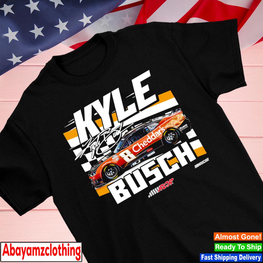 Kyle Busch Checkered Flag Fast Or Last shirt