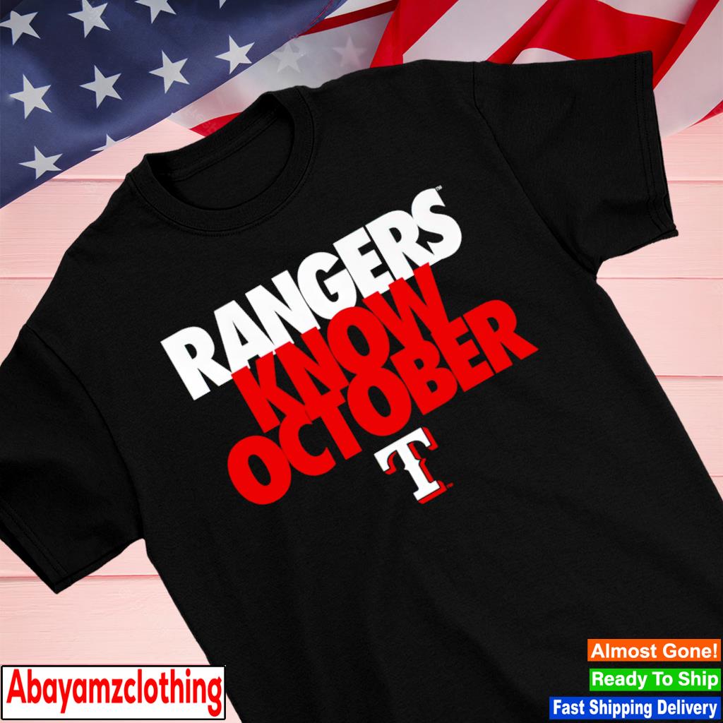 Rangers Know October Shirt