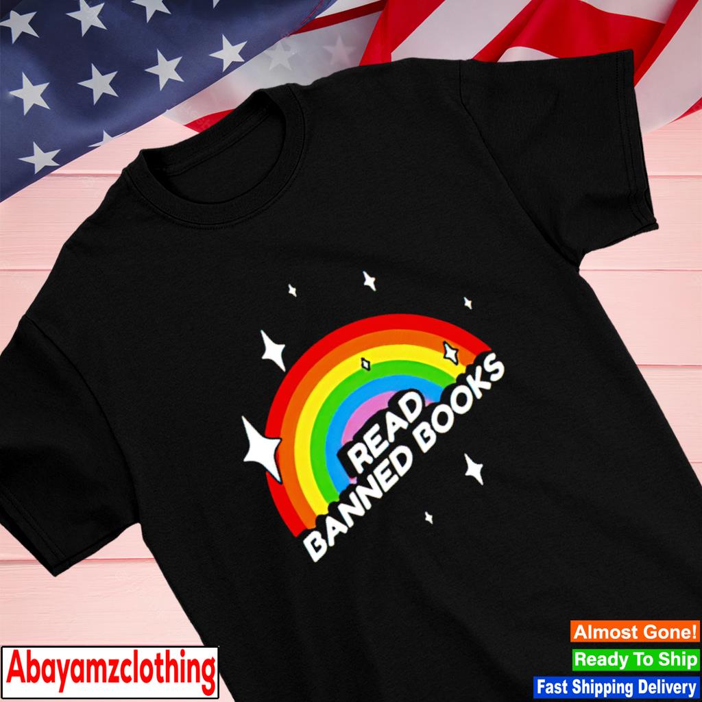 Read Banned Books Rainbow shirt
