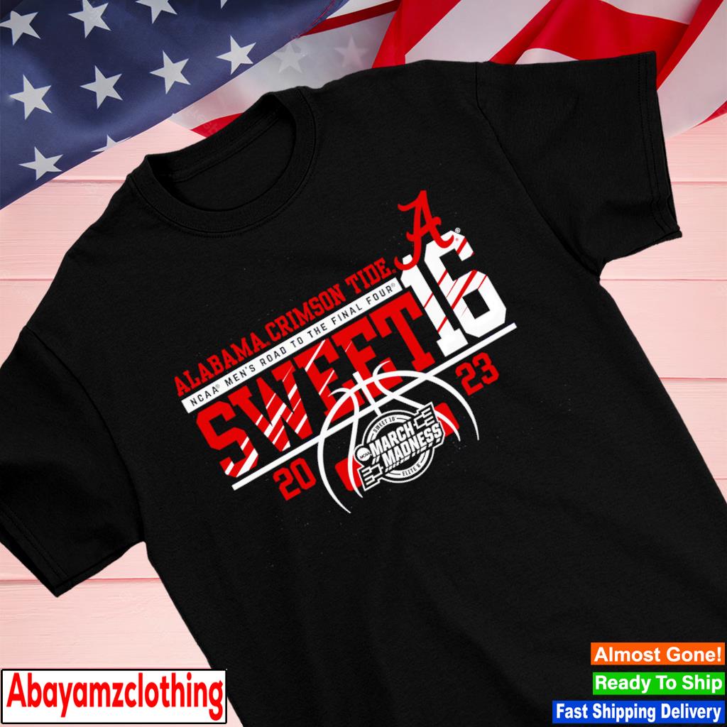 Alabama Crimson Tide Sweet 16 2023 Basketball shirt