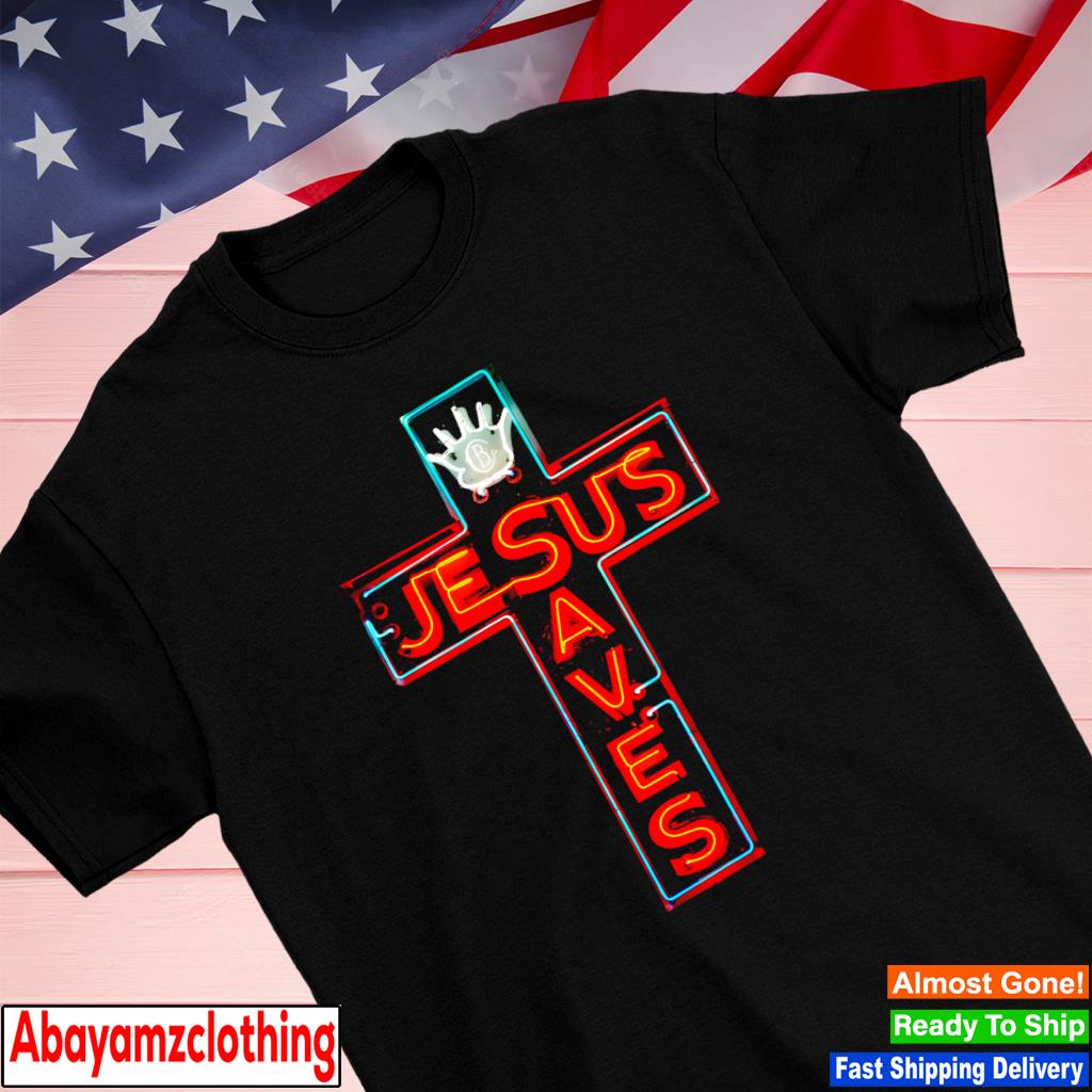 Jesus Saves Cross shirt