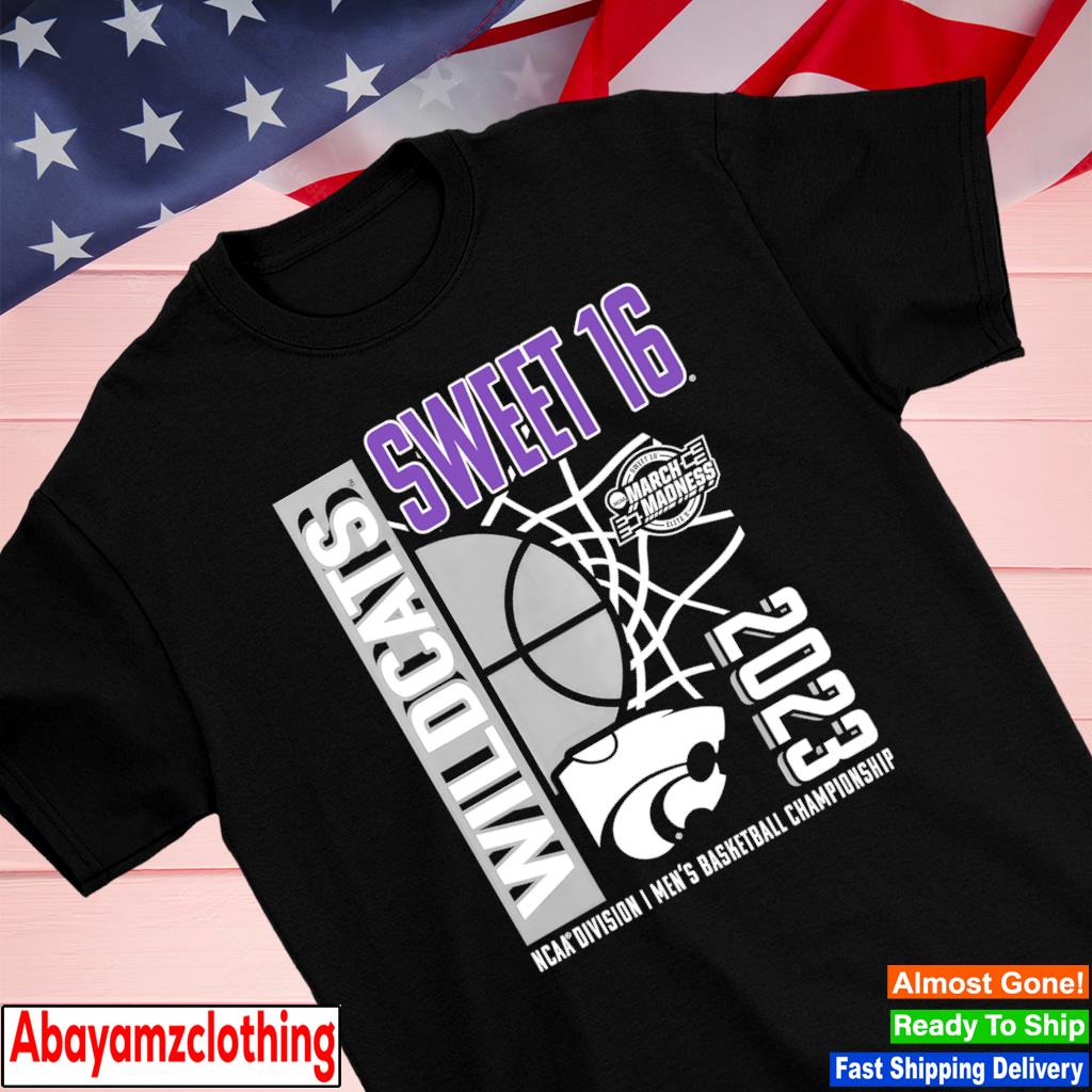 Kansas State Wildcats 2023 NCAA Men's Basketball Tournament March Madness Sweet 16 shirt