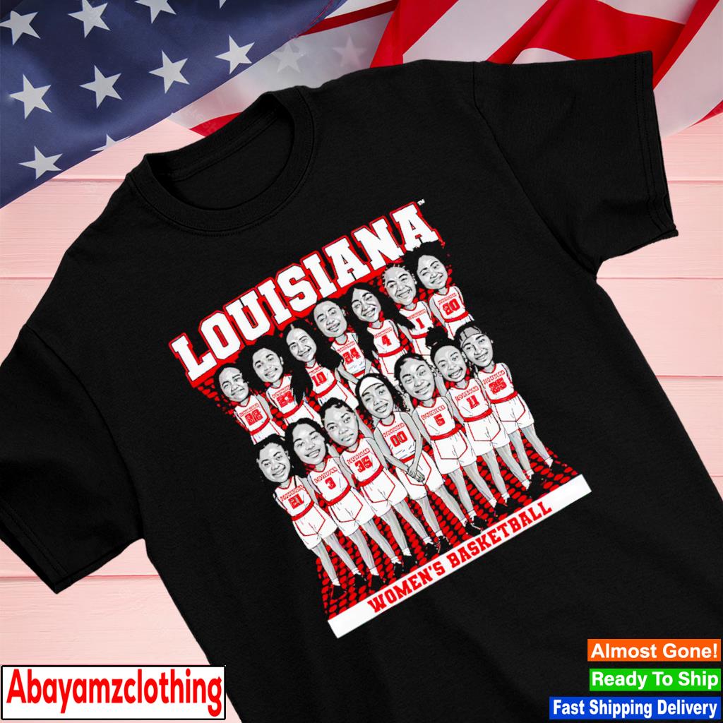 Louisiana Ragin' Cajuns NCAA Women's Basketball Team shirt