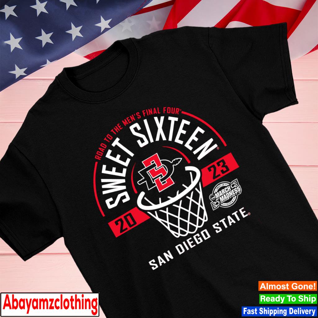 San Diego State Aztecs Sweet 16 2023 Basketball shirt