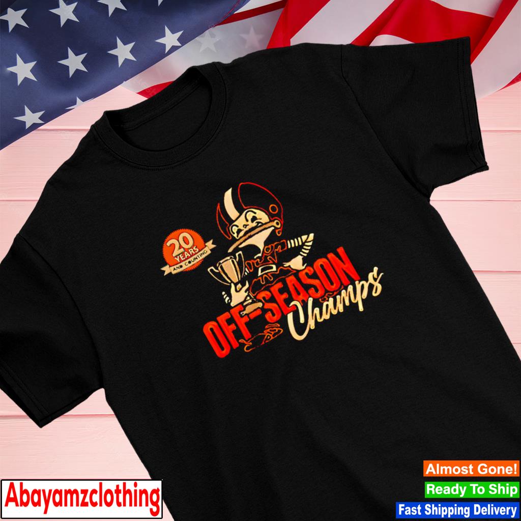 Cleveland Browns 20 years and counting off season champs shirt