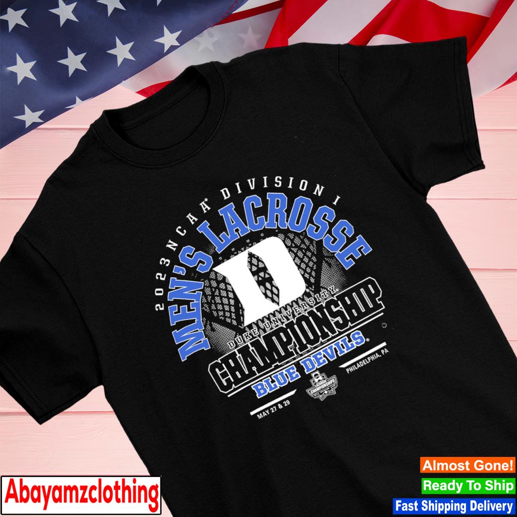Duke Blue Devils 2023 NCAA Division I Men's Lacrosse Championship shirt