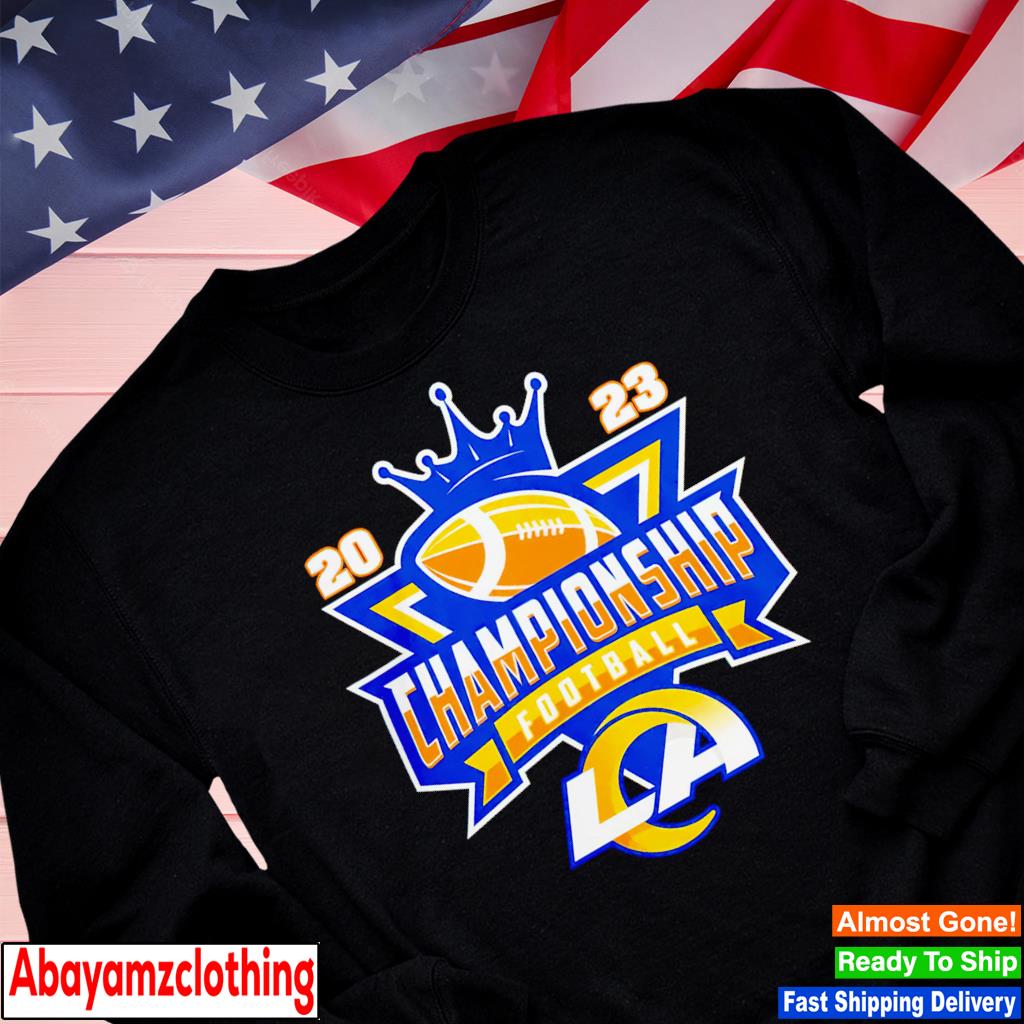 Los Angeles Rams NFL Champions Football 2023 logo shirt, hoodie, sweater,  long sleeve and tank top