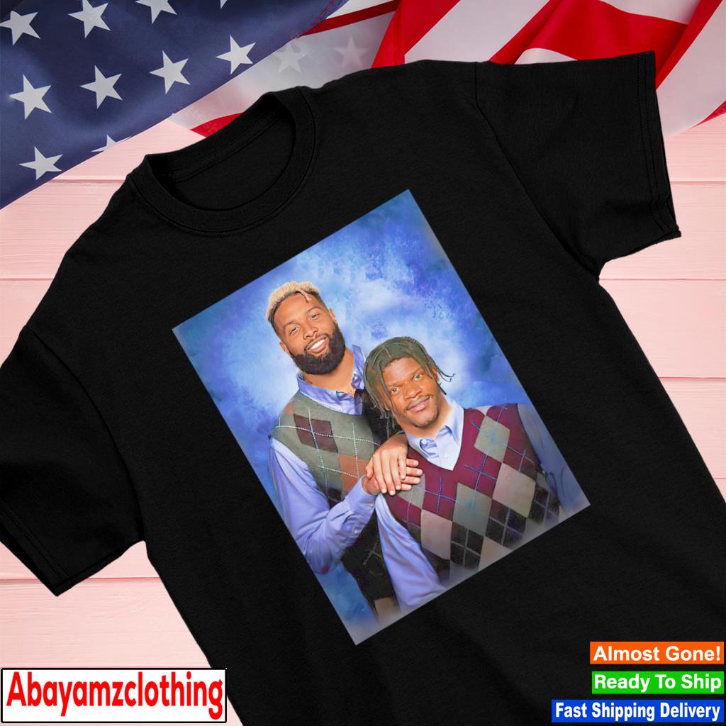 Lamar Jackson OBJ Odell Beckham Jr Step Brothers Shirt, Hoodie, Women Tee,  Sweatshirt - Lelemoon