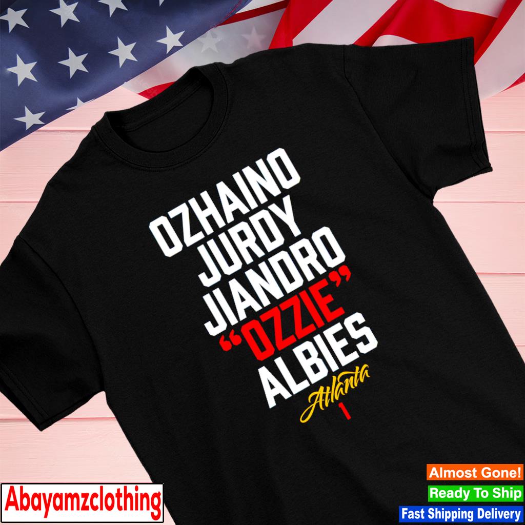 Best ozhaino Jurdy Jiandro Ozzie Albies Atlanta Braves shirt, hoodie,  sweater, long sleeve and tank top