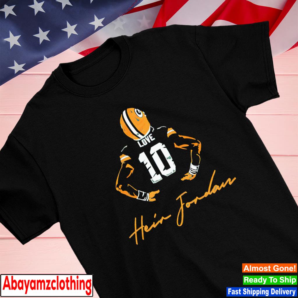 Top jordan Love Heir Green Bay Packers shirt, hoodie, sweater, long sleeve  and tank top