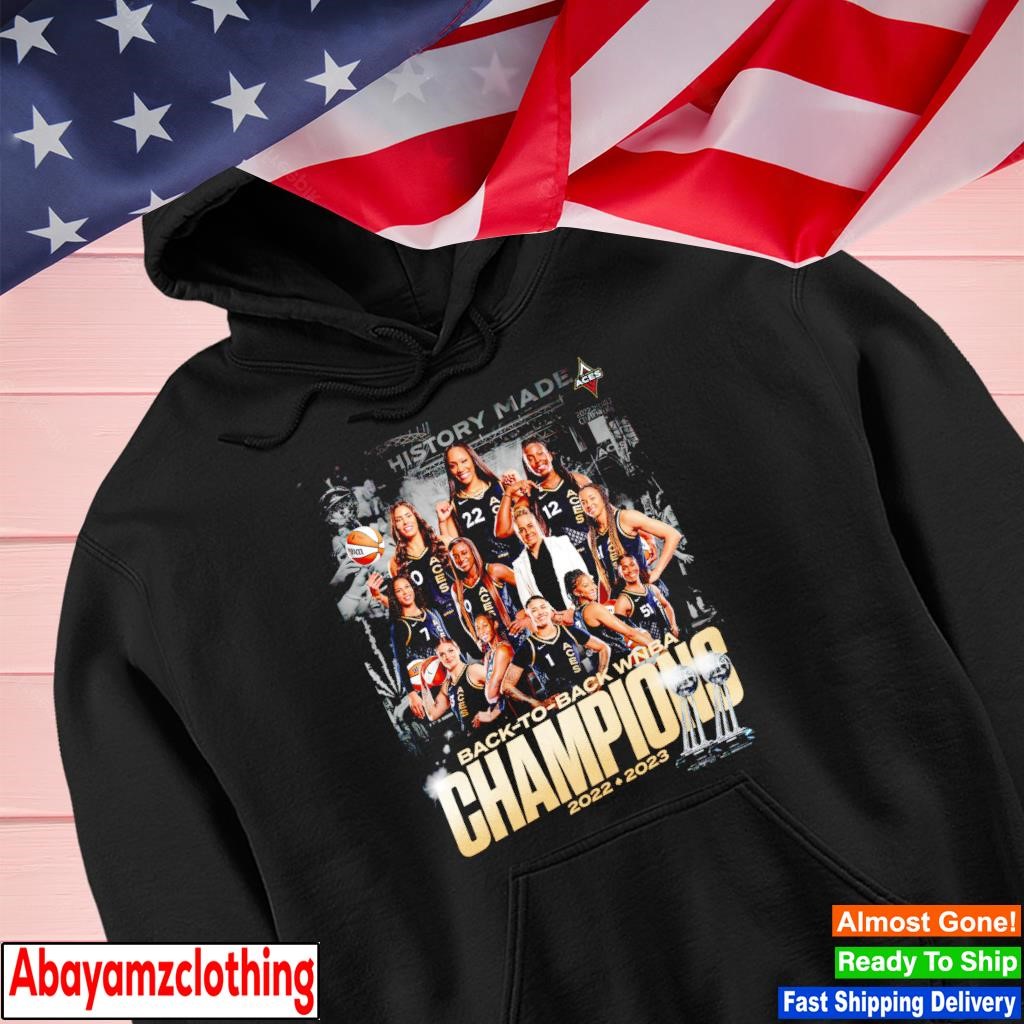 Original Las Vegas Aces Back To Back WNBA Champions 2022-2023 Shirt,  hoodie, sweater, long sleeve and tank top