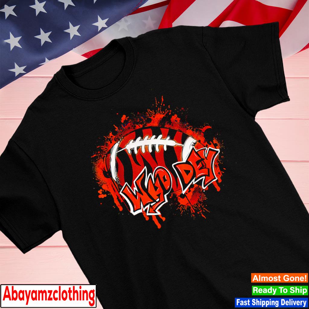 Bengal Nation Who Dey Football Cincinnati Bengals Slogan T-Shirt