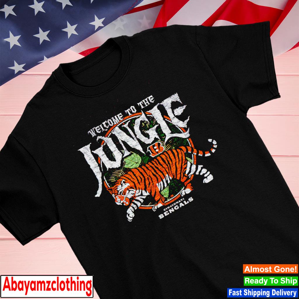 Cincinnati Bengals welcome to the jungle shirt, hoodie, sweater, long  sleeve and tank top