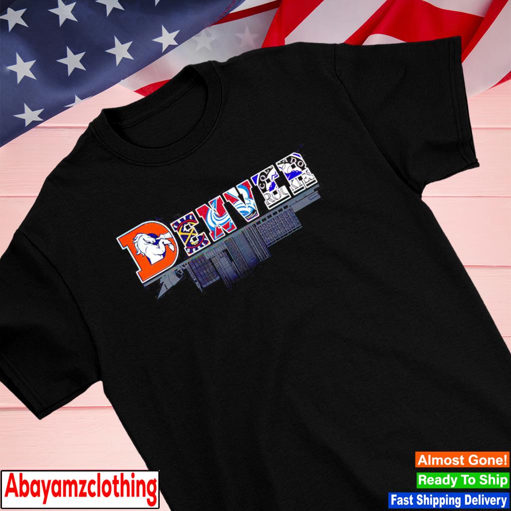 Denver Broncos American Flag Polo Shirt - T-shirts Low Price