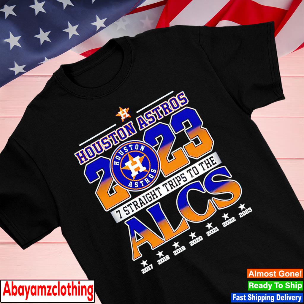 NEW Houston Astros 2023 7 Straight Trips To The ALCS Unisex T-Shirt