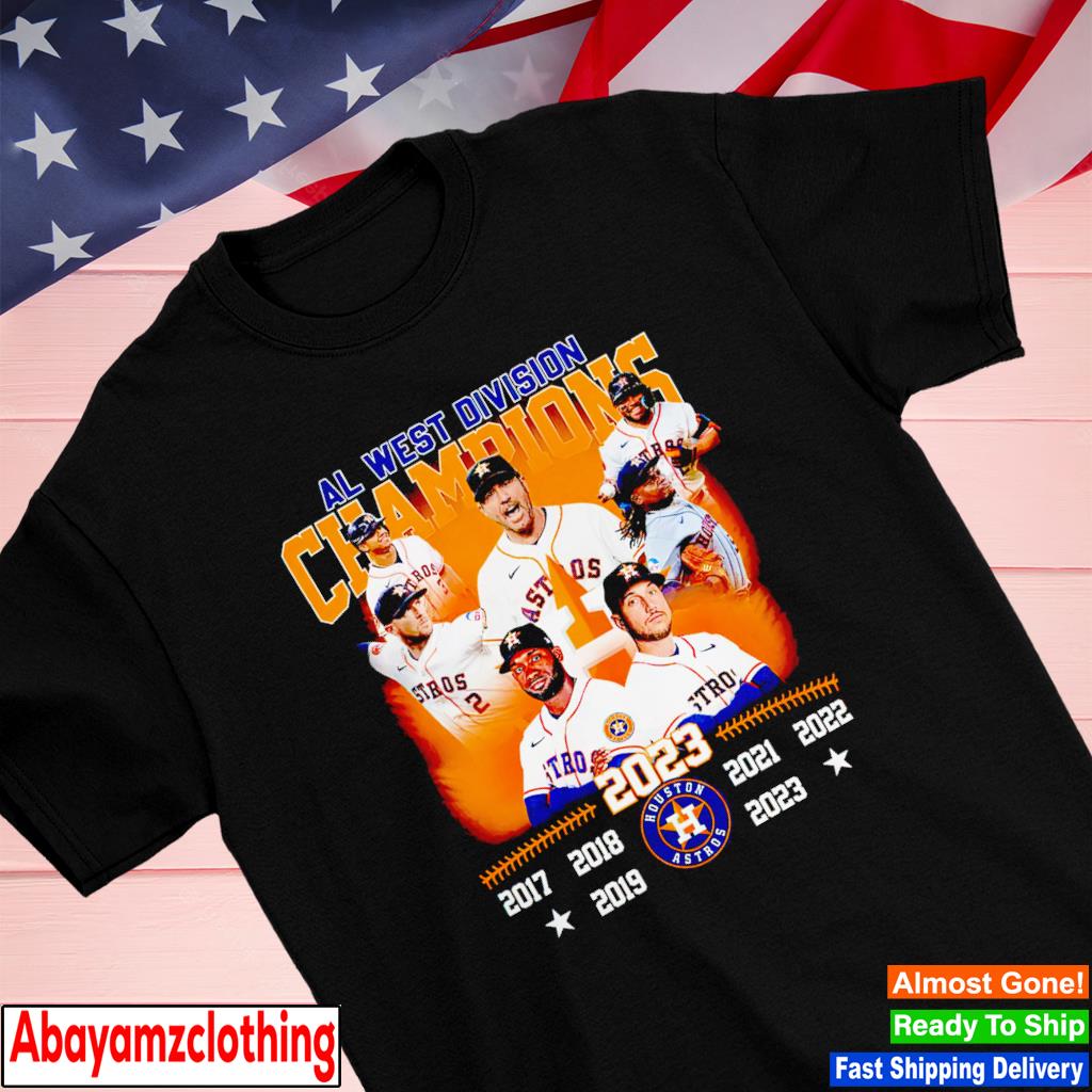 Houston Astros 6-Time AL West Division Champions 2023 shirt, hoodie,  sweater, long sleeve and tank top