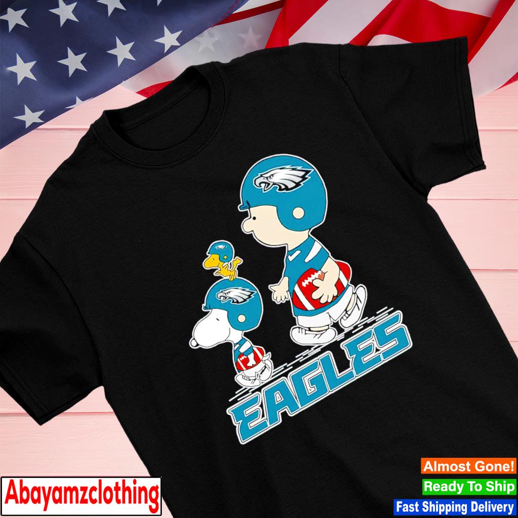 Philadelphia Eagles Football Snoopy Halloween Shirt - High-Quality