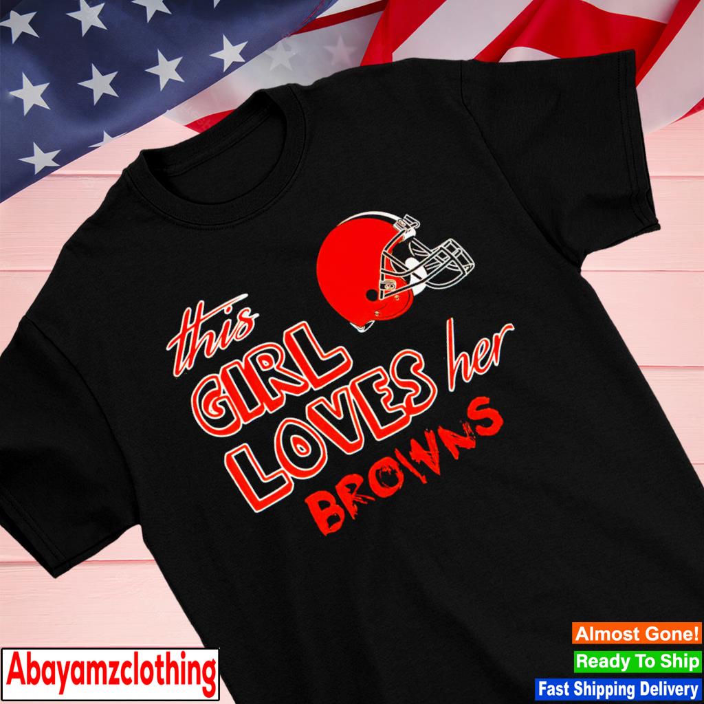 Cleveland Browns just the football logo helmet shirt, hoodie, sweater and  v-neck t-shirt