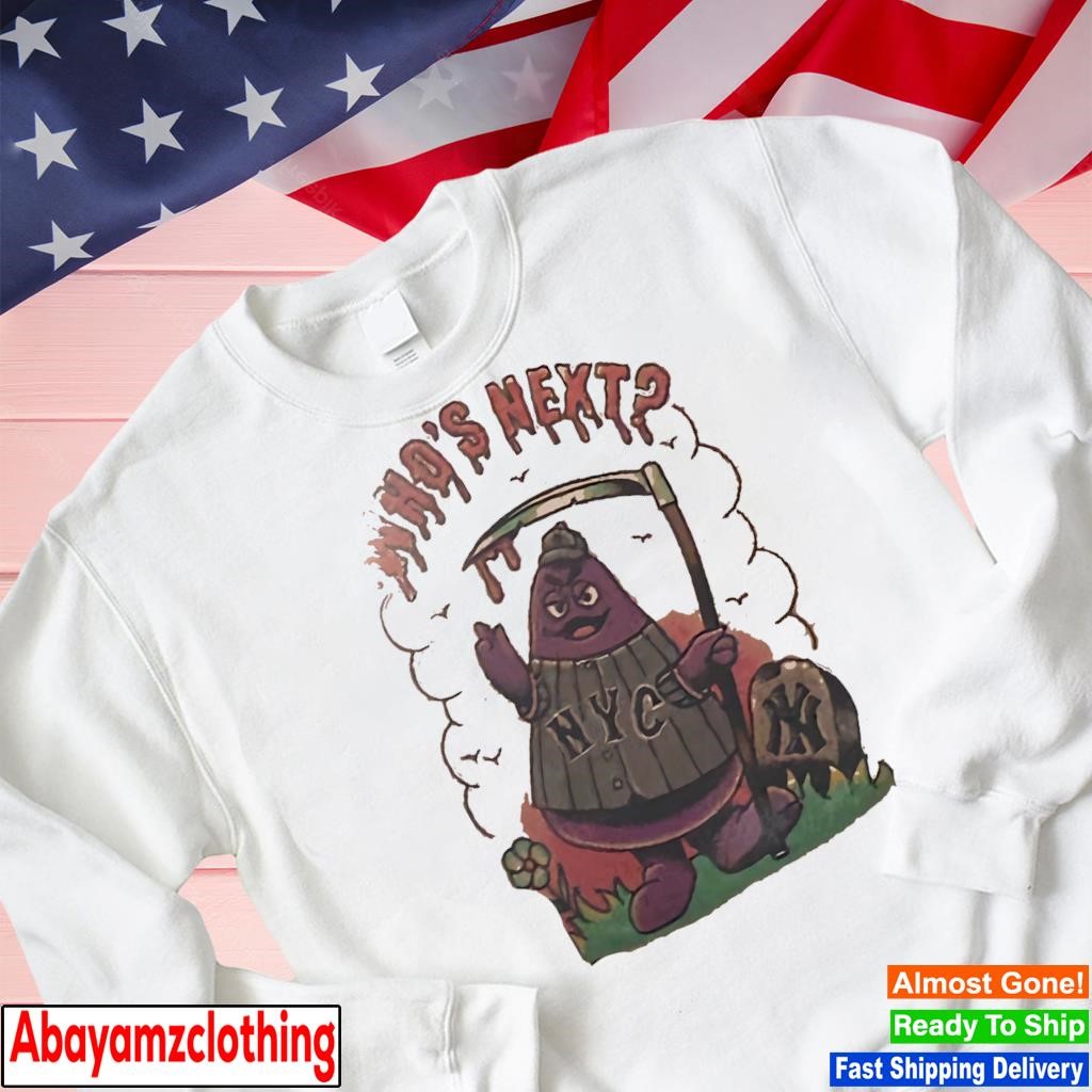 New York Mets Grimace who s next shirt hoodie sweater long sleeve and tank top